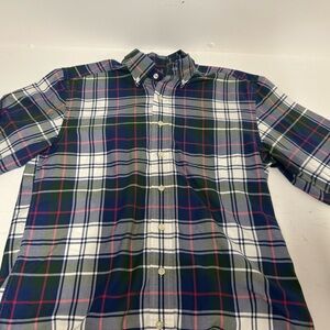 Vineyard Vines Men's Plaid Button Down Shirt - Blue, Green, and pink